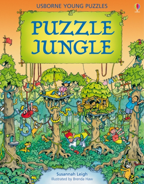 Young Puzzles Puzzle Jungle, Hardback Book