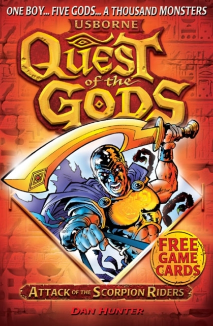 Quest of the Gods Book 1 : Attack of the Scorpion Riders, Paperback Book