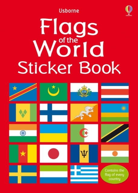 Flags of the World Sticker Book, Paperback / softback Book