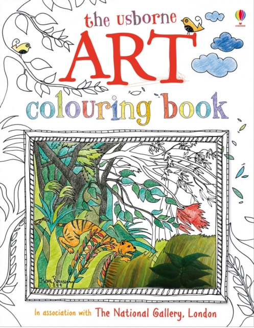 Art colouring Book with stickers, Paperback / softback Book