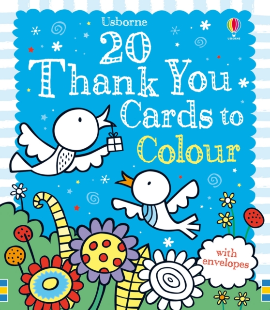 Twenty Thank You Cards to Colour, Cards Book