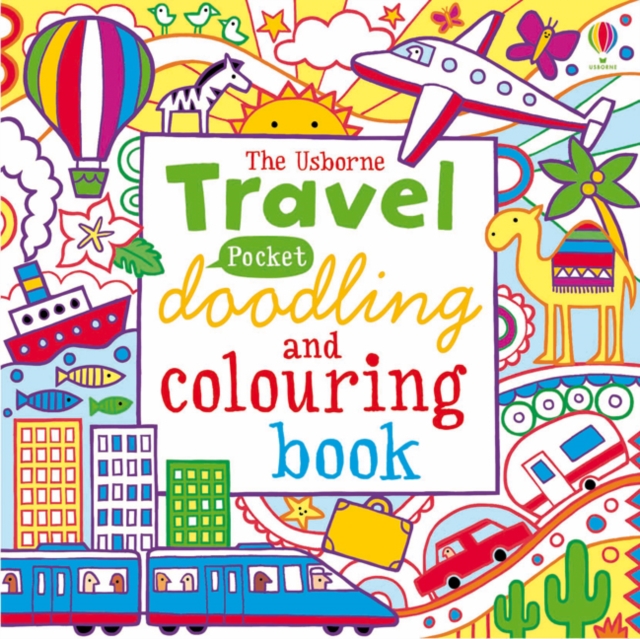 Travel Pocket Doodling and Colouring book, Paperback / softback Book