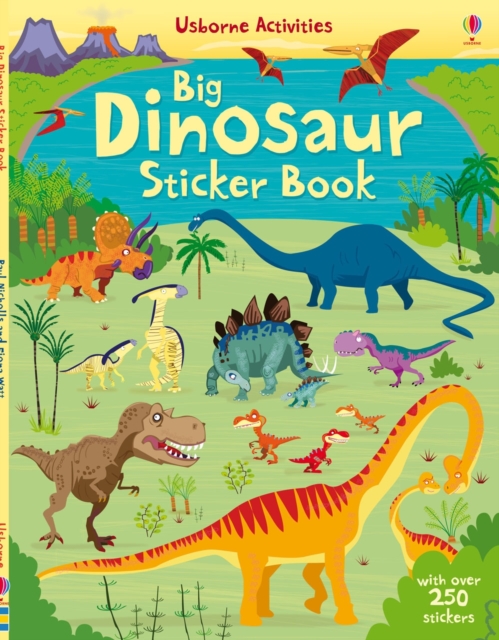 Big Dinosaur Sticker book, Paperback / softback Book