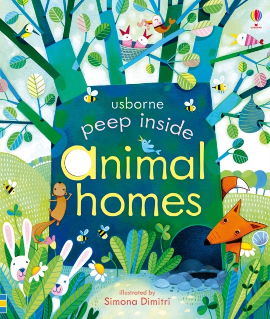Peep Inside Animal Homes, Board book Book