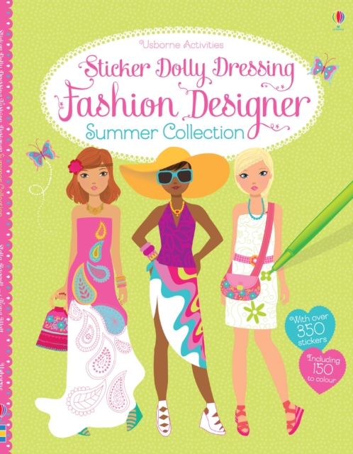 Sticker Dolly Dressing Fashion Designer Summer Collection, Paperback / softback Book