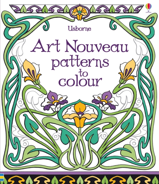 Art Nouveau Patterns to Colour, Paperback / softback Book