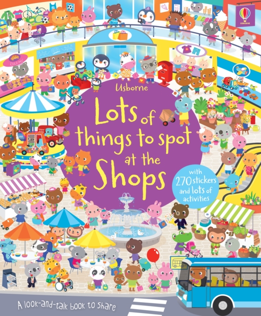 Lots of Things to Spot at the Shops Sticker Book, Paperback / softback Book