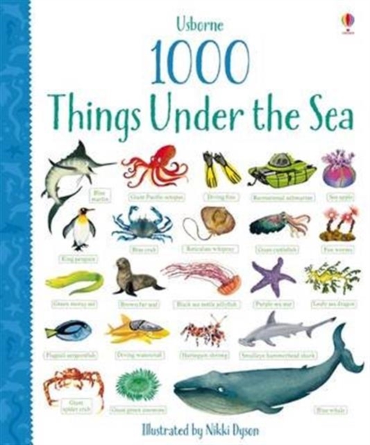 1000 Things Under the Sea, Board book Book