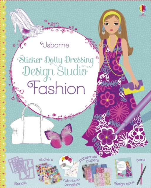 Sticker Dolly Dressing Design Studio Fashion, Paperback Book