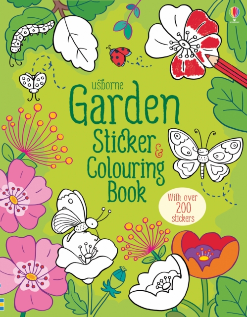 Garden Sticker and Colouring Book, Paperback / softback Book