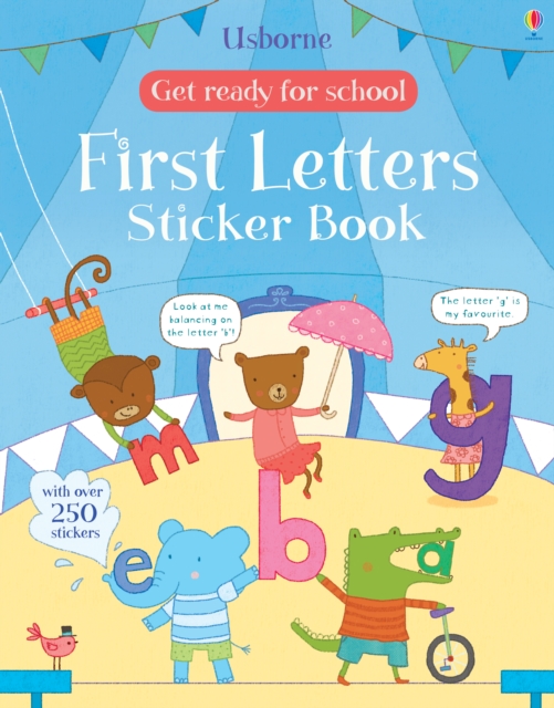 Get Ready for School First Letters Sticker Book, Paperback / softback Book