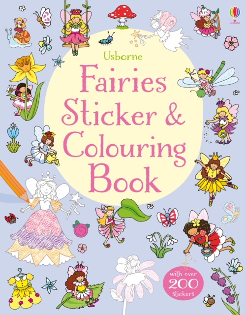 Fairies Sticker & Colouring Book, Paperback / softback Book