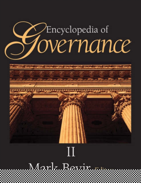 Encyclopedia of Governance, Multiple-component retail product Book