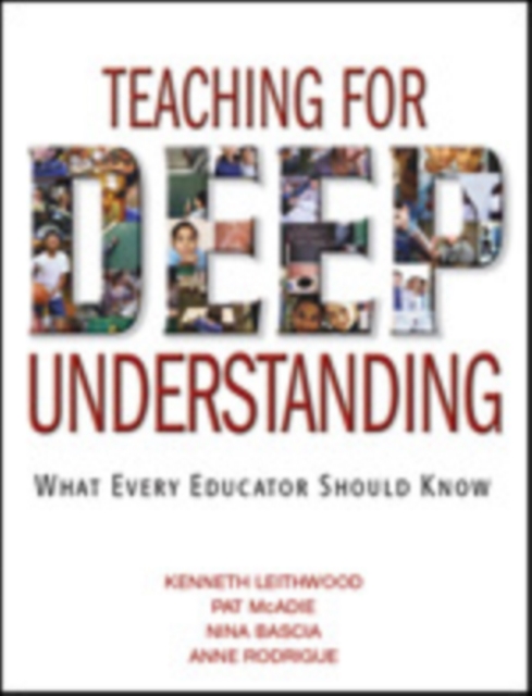 Teaching for Deep Understanding : What Every Educator Should Know, Hardback Book