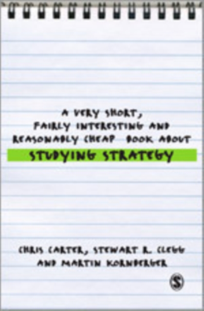 A Very Short, Fairly Interesting and Reasonably Cheap Book About Studying Strategy, Hardback Book