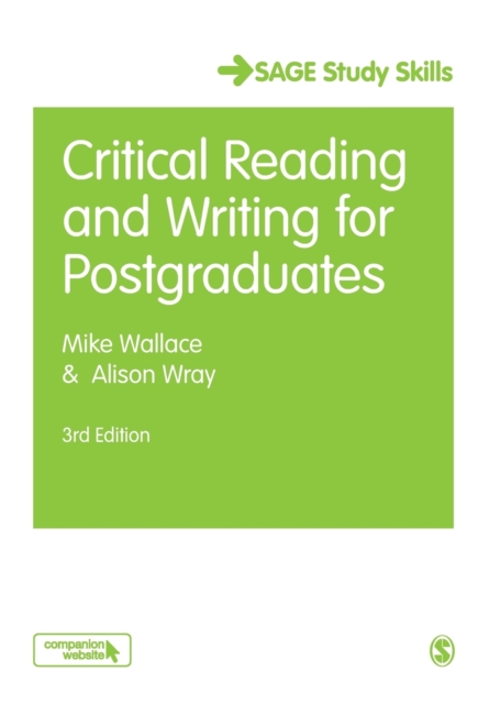 Critical Reading and Writing for Postgraduates, Paperback / softback Book