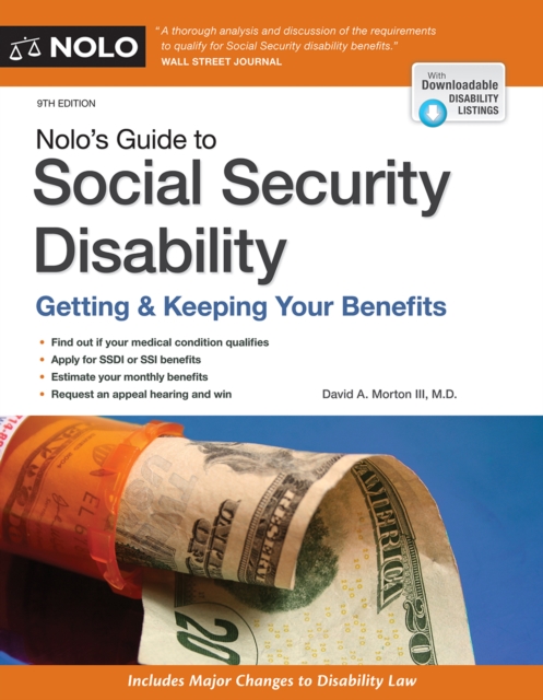 Nolo's Guide to Social Security Disability : Getting & Keeping Your Benefits, EPUB eBook