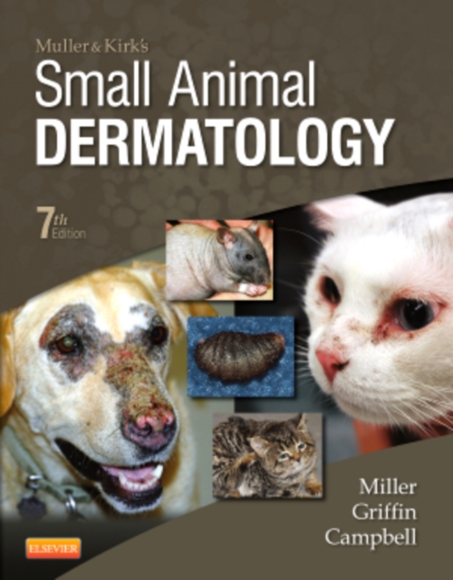 Muller and Kirk's Small Animal Dermatology, Hardback Book