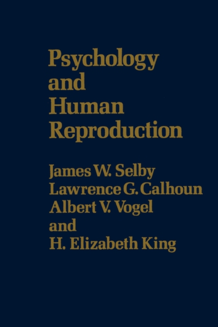 Psychology & Human Reproduction, Paperback / softback Book