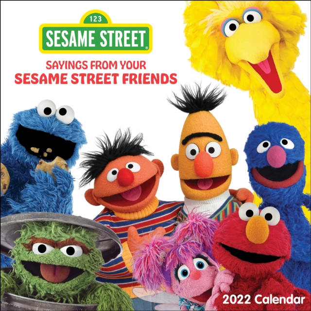 Sesame Street 2022 Wall Calendar, Calendar Book