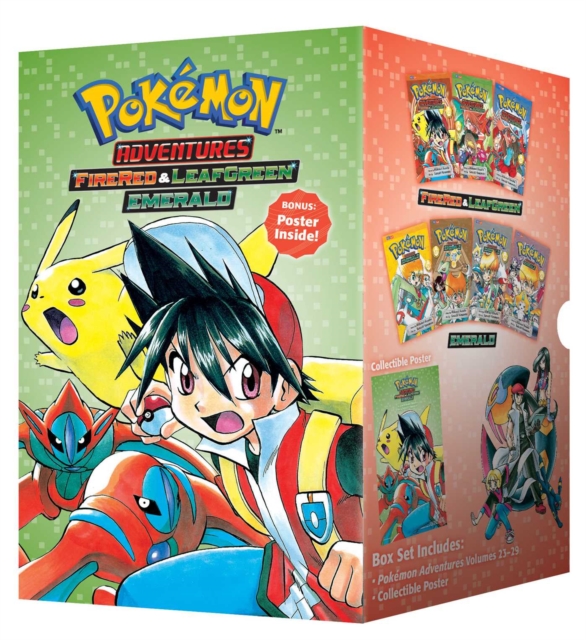 Pokemon Adventures FireRed & LeafGreen / Emerald Box Set : Includes Vols. 23-29, Paperback / softback Book