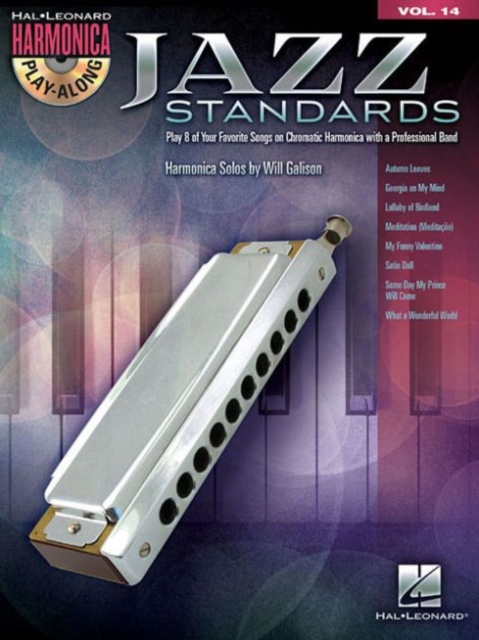 Harmonica Play-Along Volume 14 : Jazz Standards (Book/CD), Paperback / softback Book