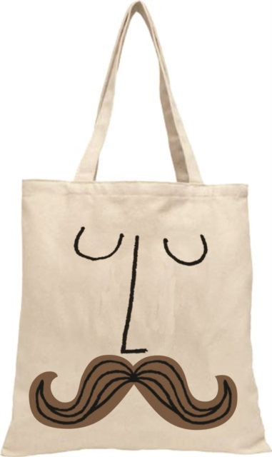 Mad Hatter Mustache Face Tote Bag : Babylit, Other printed item Book