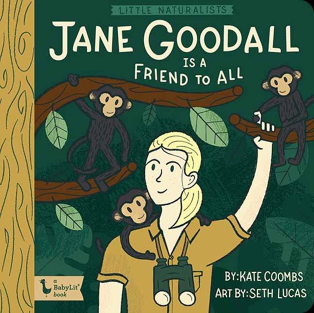 Little Naturalists Jane Goodall and the Chimpanzees, Spiral bound Book