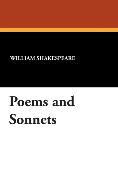 Poems and Sonnets, Hardback Book