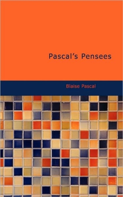 Pascal's Pensees, Paperback / softback Book