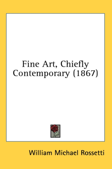 Fine Art, Chiefly Contemporary (1867),  Book