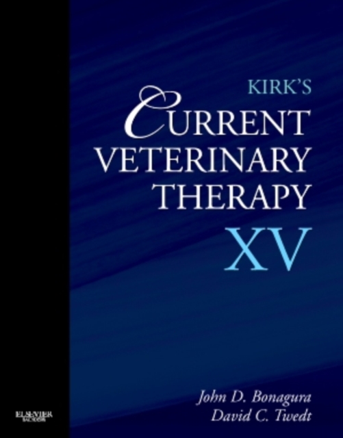 Kirk's Current Veterinary Therapy XV, Hardback Book