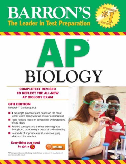 Barron's AP Biology, Paperback / softback Book