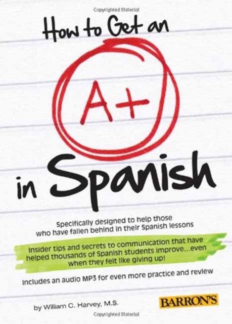 How to Get an A+ in Spanish with MP3 CD, Paperback / softback Book