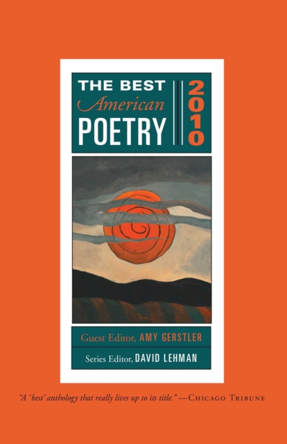 The Best American Poetry 2010 : Series Editor David Lehman, Paperback / softback Book