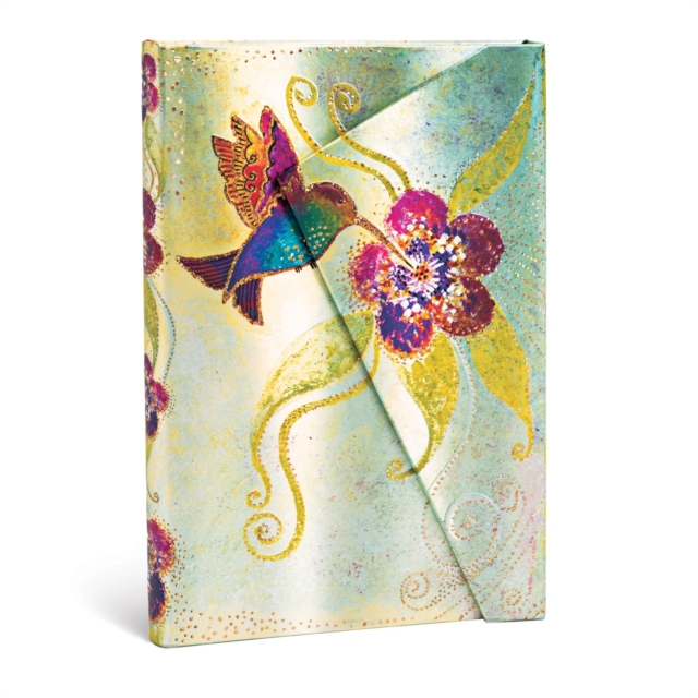 Hummingbird Mini Lined Hardcover Journal, Hardback Book