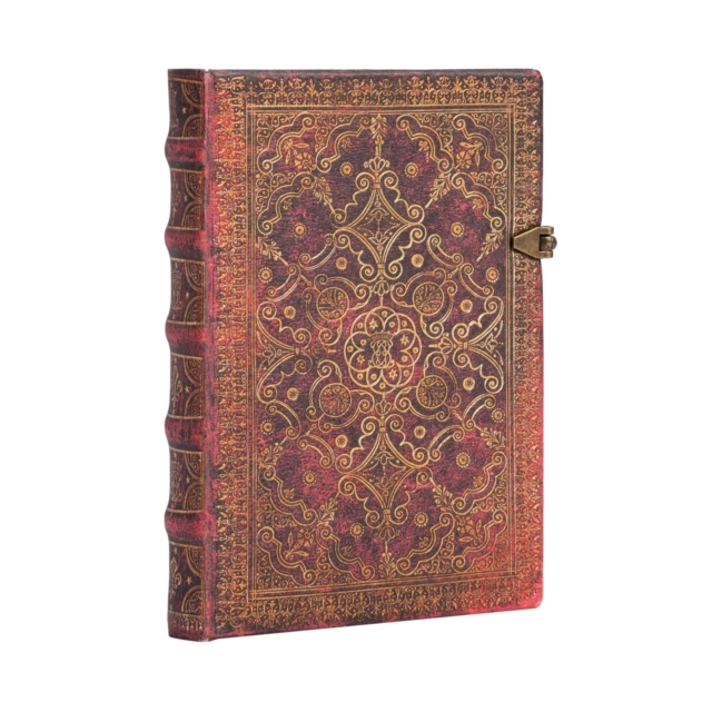 Carmine Lined Hardcover Journal, Hardback Book