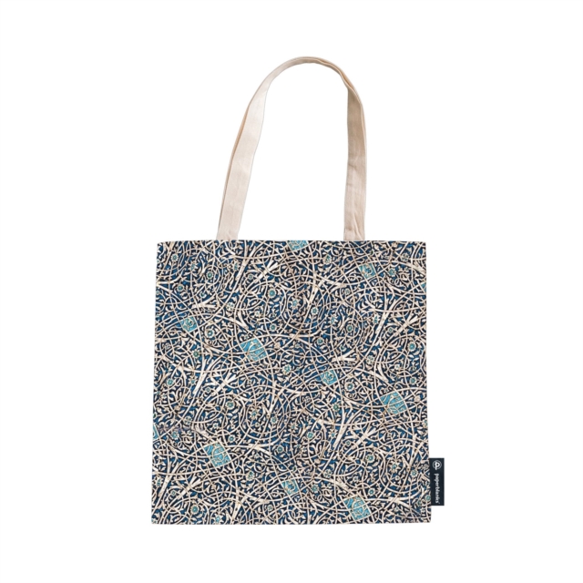 Granada Turquoise (Moorish Mosaic) Canvas Bag, Miscellaneous print Book