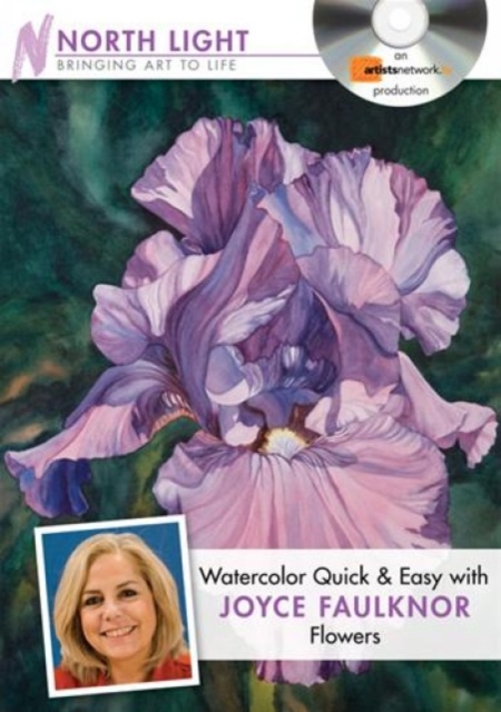 Watercolor Quick & Easy with Joyce Faulknor - Flowers, DVD video Book