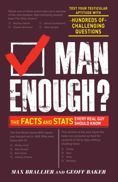 Man Enough? : The Facts and Stats Every Real Guy Should Know, EPUB eBook