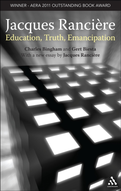Jacques Ranciere: Education, Truth, Emancipation, EPUB eBook