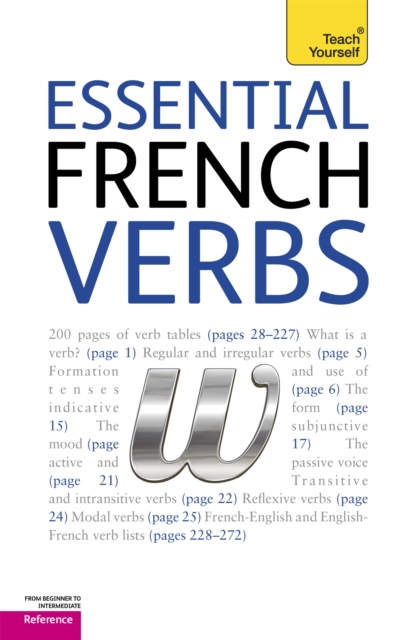 Essential French Verbs: Teach Yourself, Multiple-component retail product Book