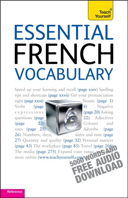 Essential French Vocabulary: Teach Yourself, Multiple-component retail product Book