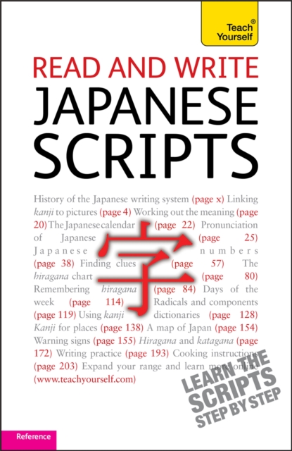 Read and write Japanese scripts: Teach yourself, Paperback / softback Book