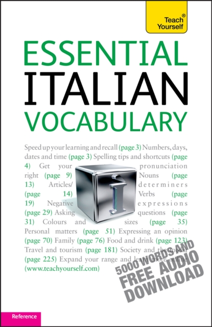 Essential Italian Vocabulary: Teach Yourself, EPUB eBook