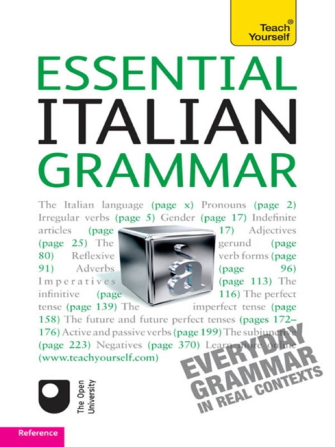 Essential Italian Grammar: Teach Yourself, EPUB eBook