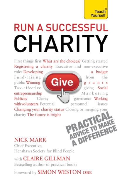 Run a Successful Charity: Teach Yourself, Paperback / softback Book