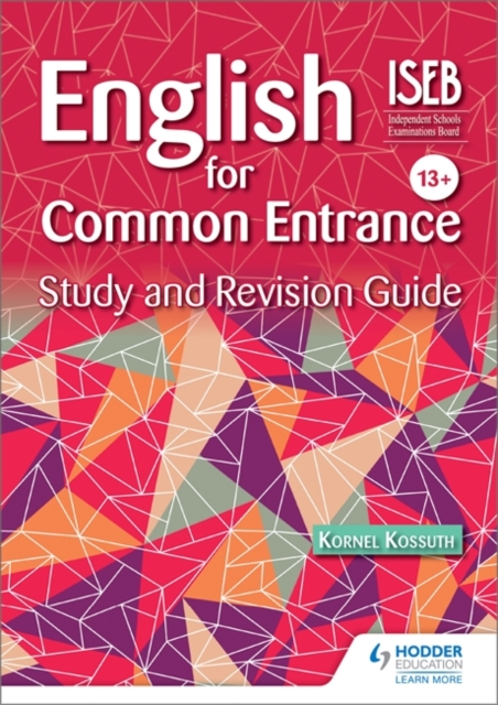 English for Common Entrance Study and Revision Guide, Paperback / softback Book