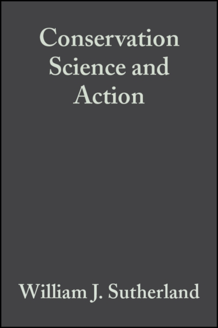 Conservation Science and Action, PDF eBook