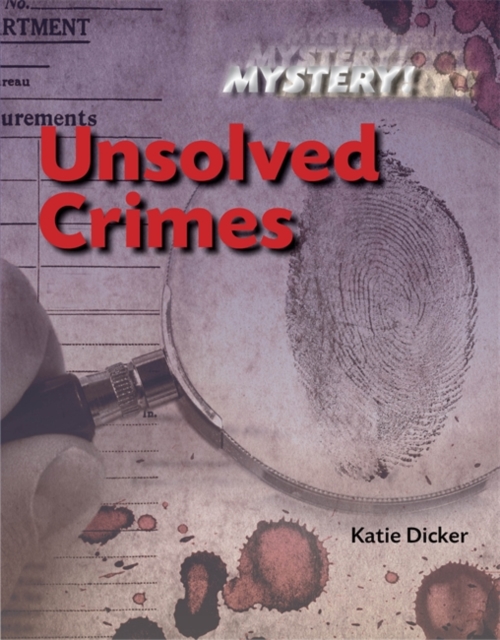 Unsolved Crimes, Hardback Book
